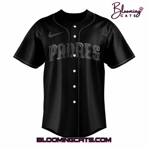 San Diego Padres Back In Black Limited Edition Jersey