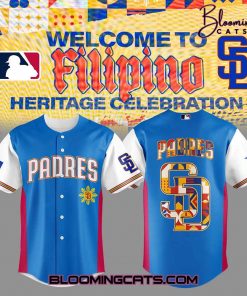 San Diego Padres Celebrating Filipino Heritage Night Limited Edition Jersey