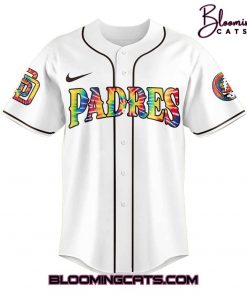 San Diego Padres Celebrating Grateful Dead Night Limited Edition Jersey