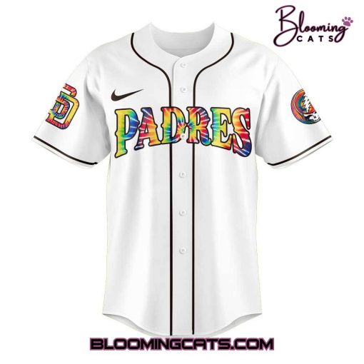 San Diego Padres Celebrating Grateful Dead Night Limited Edition Jersey
