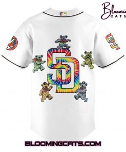 San Diego Padres Celebrating Grateful Dead Night Limited Edition Jersey