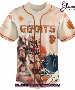 San Francisco Giants x Gundam Japan Edition 2025 Special Baseball Jersey