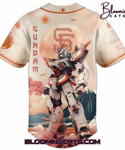 San Francisco Giants x Gundam Japan Edition 2025 Special Baseball Jersey