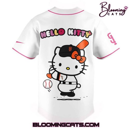 San Francisco Giants x Hello Kitty Limited Edition White Jersey