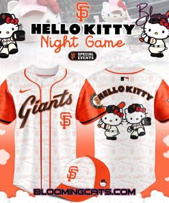 San Francisco Giants x Hello Kitty Night Game Limited Edition Jersey