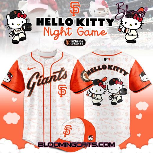 San Francisco Giants x Hello Kitty Night Game Limited Edition Jersey