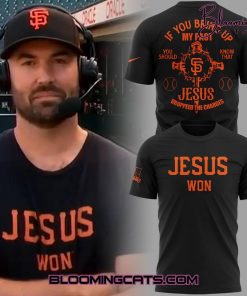 San Francisco Giants x Jesus Won Limited Edition Shirt