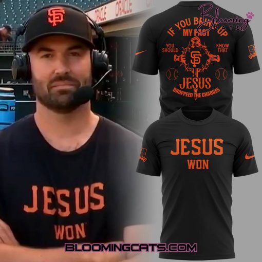 San Francisco Giants x Jesus Won Limited Edition Shirt