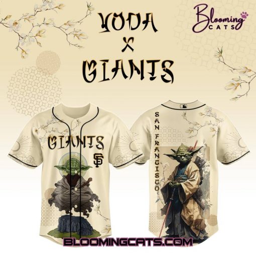 San Francisco Giants x Master Yoda 2025 Japan Jersey
