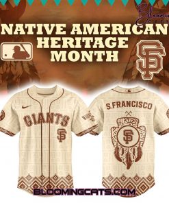 San Francisco Giants x Native American Heritage 2025 Baseball Jersey
