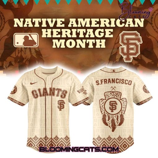 San Francisco Giants x Native American Heritage 2025 Baseball Jersey