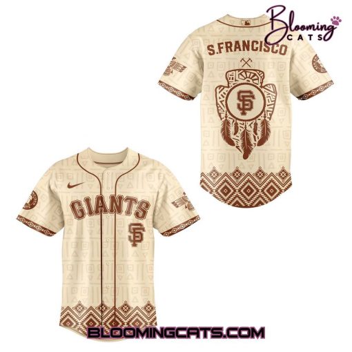 San Francisco Giants x Native American Heritage 2025 Baseball Jersey