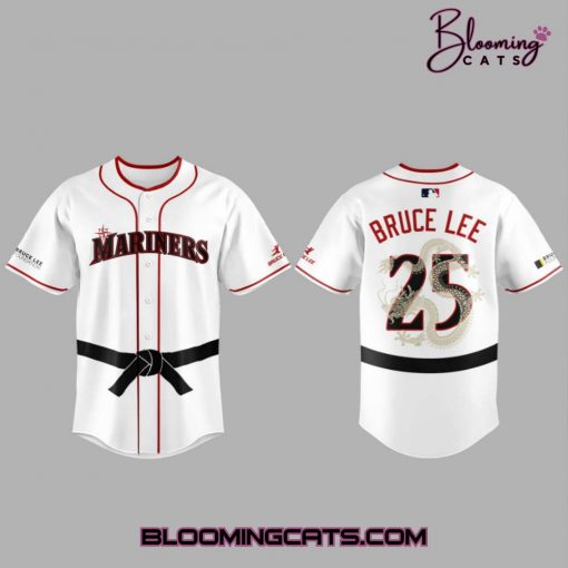 Seattle Mariners x Bruce Lee Limited Edition Baseball Jersey