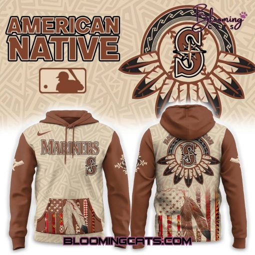 Seattle Mariners x Native American Heritage 2025 Hoodie
