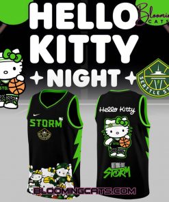 Seattle Storm x Hello Kitty 2025 Special Edition Basketball Jersey
