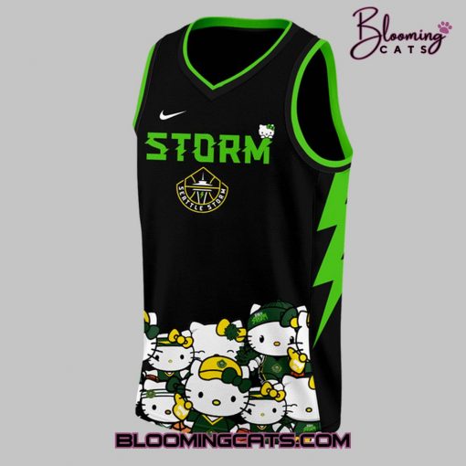 Seattle Storm x Hello Kitty 2025 Special Edition Basketball Jersey