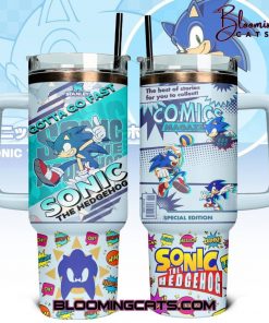 Sonic the Hedgehog “GOTTA GO FAST” Stanley Tumbler