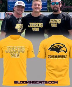 Southern Miss Golden Eagles “JESUS WON” 2025 T-shirt