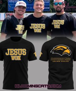Southern Miss Golden Eagles “JESUS WON” 2025 T-shirt