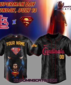 St.Louis Cardinals x Superman Day 2025 Limited Edition Jersey