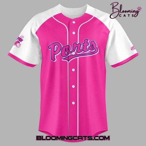 Stockton Ports x Pink Night 2025 Personalized Baseball Jersey