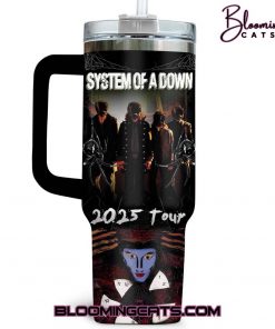 System of a Down “Wake Up! 2025 Tour” Special Tumbler 40oz with Handle