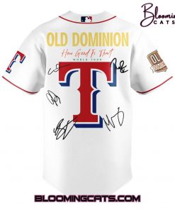 Texas Rangers Old Dominion Show Limited Edition Jersey