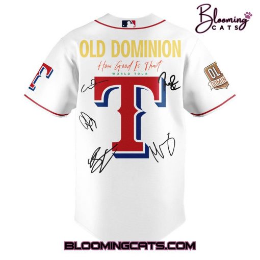 Texas Rangers Old Dominion Show Limited Edition Jersey
