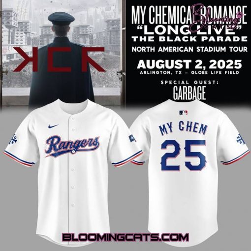 Texas Rangers x MCR Limited Edition Jersey