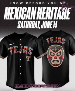 Texas Rangers x Tejas Pride Wear! Hispanic Heritage Month Jersey
