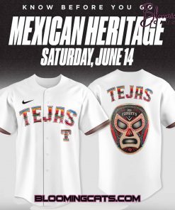 Texas Rangers x Tejas Pride Wear! Hispanic Heritage Month Jersey