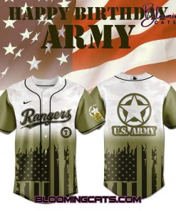 Texas Rangers x U.S. Army 250th Anniversary Tribute Jersey
