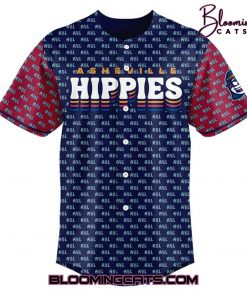 The Asheville Tourists Hippies Personalized Baseball Jersey