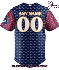 The Asheville Tourists Hippies Personalized Baseball Jersey