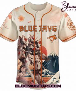 Toronto Blue Jays x Gundam Japan Edition 2025 Special Baseball Jersey