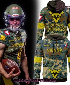 Vienna Vikings Salute to Service 2025 Special Hoodie