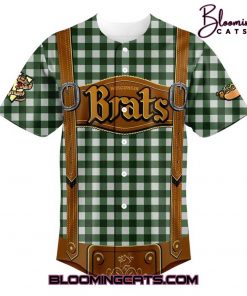 Wisconsin Timber Rattlers Flying Brats 2025 Personalized Baseball Jersey