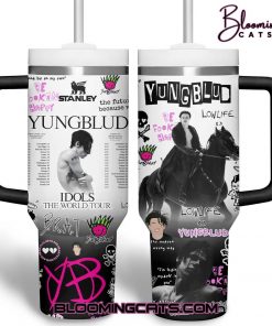 Yungblud Idols 2025 World Tour Custom Tumbler 40oz with Handle
