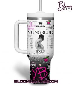 Yungblud Idols 2025 World Tour Custom Tumbler 40oz with Handle