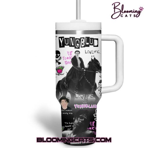 Yungblud Idols 2025 World Tour Custom Tumbler 40oz with Handle