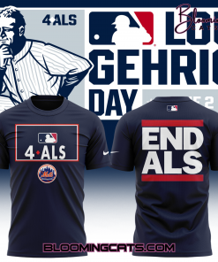 New York Mets Awareness to ALS 2025 T-shirt