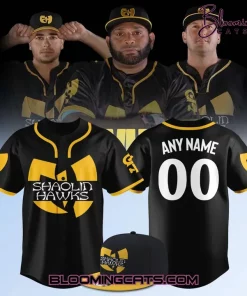 Staten Island FerryHawks x Wu-Tang Clan “Shaolin Hawks” Personalized Baseball Jersey