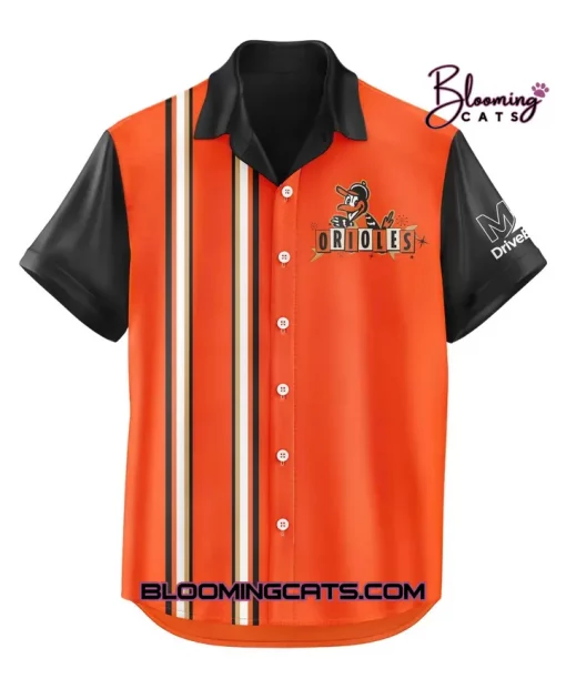 Baltimore Orioles Bowling Hawaiian Shirt