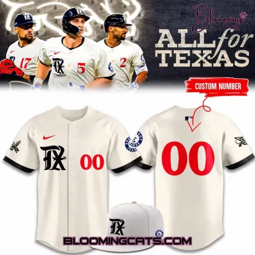Texas Rangers City Connect Limited Edition Jersey