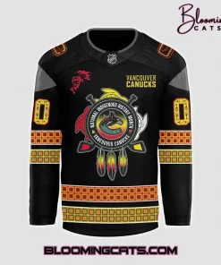 Vancouver Canucks National Indigenous History Month Hockey Jersey
