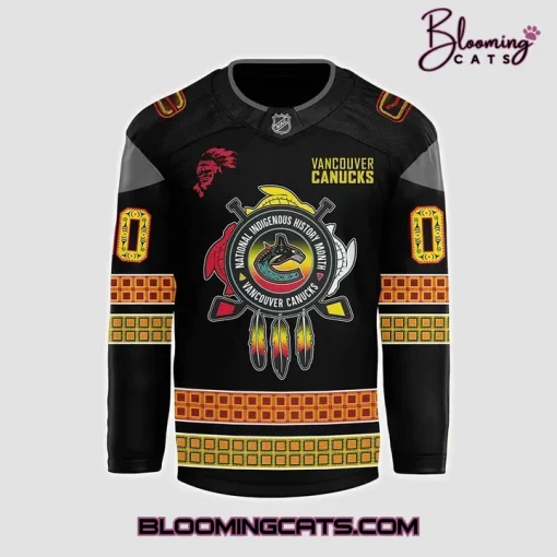 Vancouver Canucks National Indigenous History Month Hockey Jersey