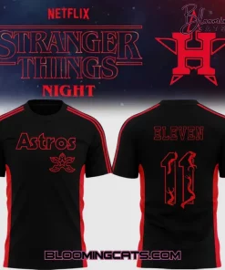Houston Astros Stranger Things Night Limited Edition T-shirt