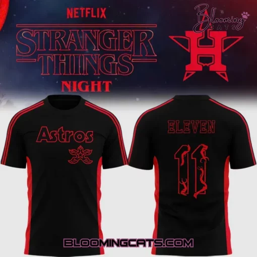 Houston Astros Stranger Things Night Limited Edition T-shirt