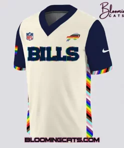 Buffalo Bills x Celebrate Pride Month 2025 Personalized Football Jersey