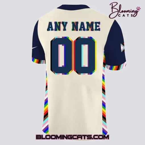 Buffalo Bills x Celebrate Pride Month 2025 Personalized Football Jersey